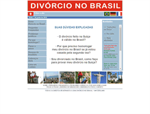 Tablet Screenshot of divorcionobrasil.ch